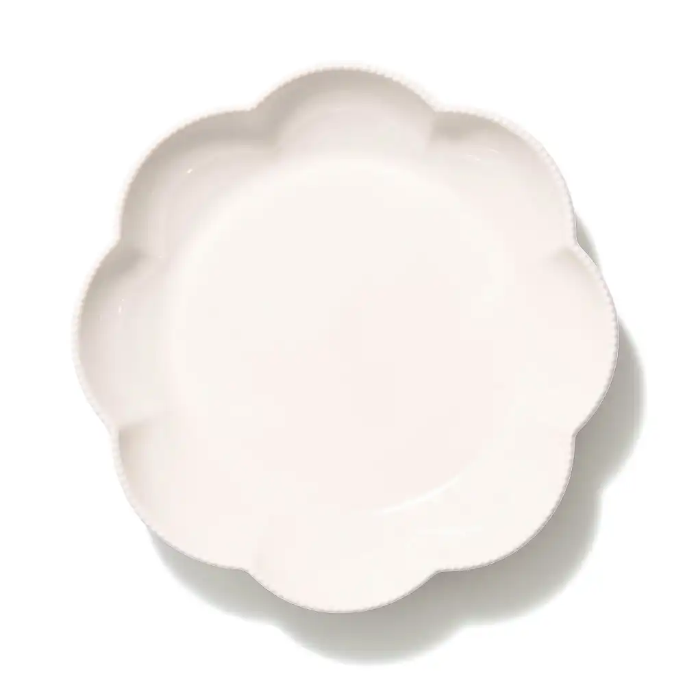Deep Plate Flower for Dessert Serving