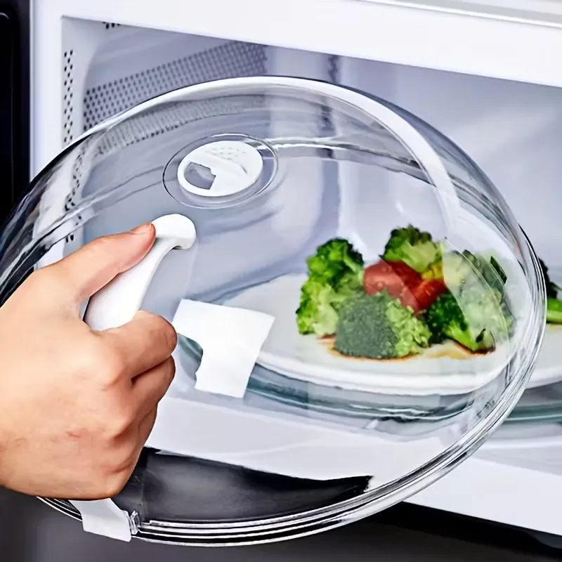 Heat-Resistant Clear Microwave Food Cover