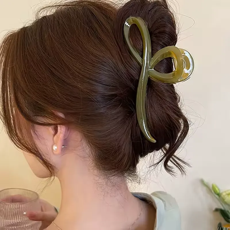 Jelly-Colored Elegant And Sweet Butterfly Hairpin For Ladies