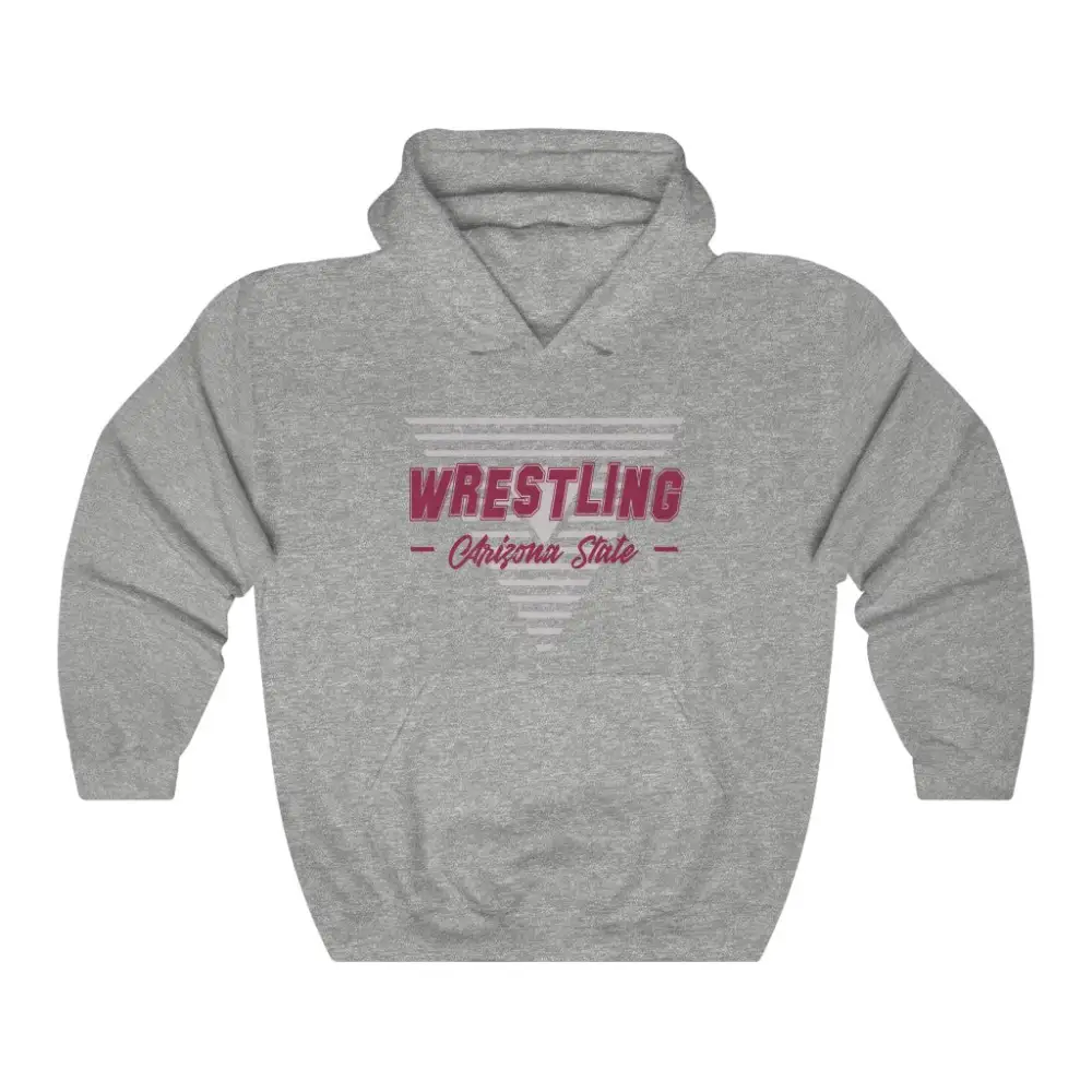 Varsity Triangle Wrestling Graphic Hoodie