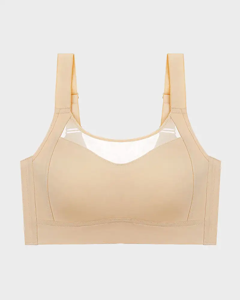 No-Spill Full Coverage Seamless Support Bra