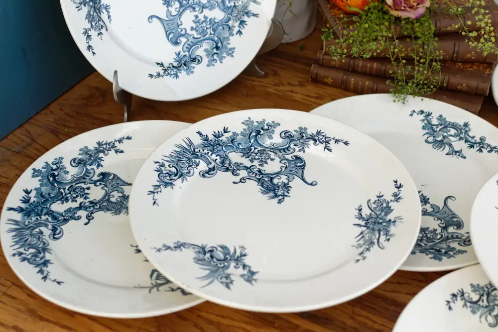 Timeless Transferware Dinner Plate