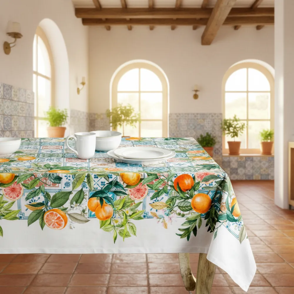 Agrume Cotton Tablecloth