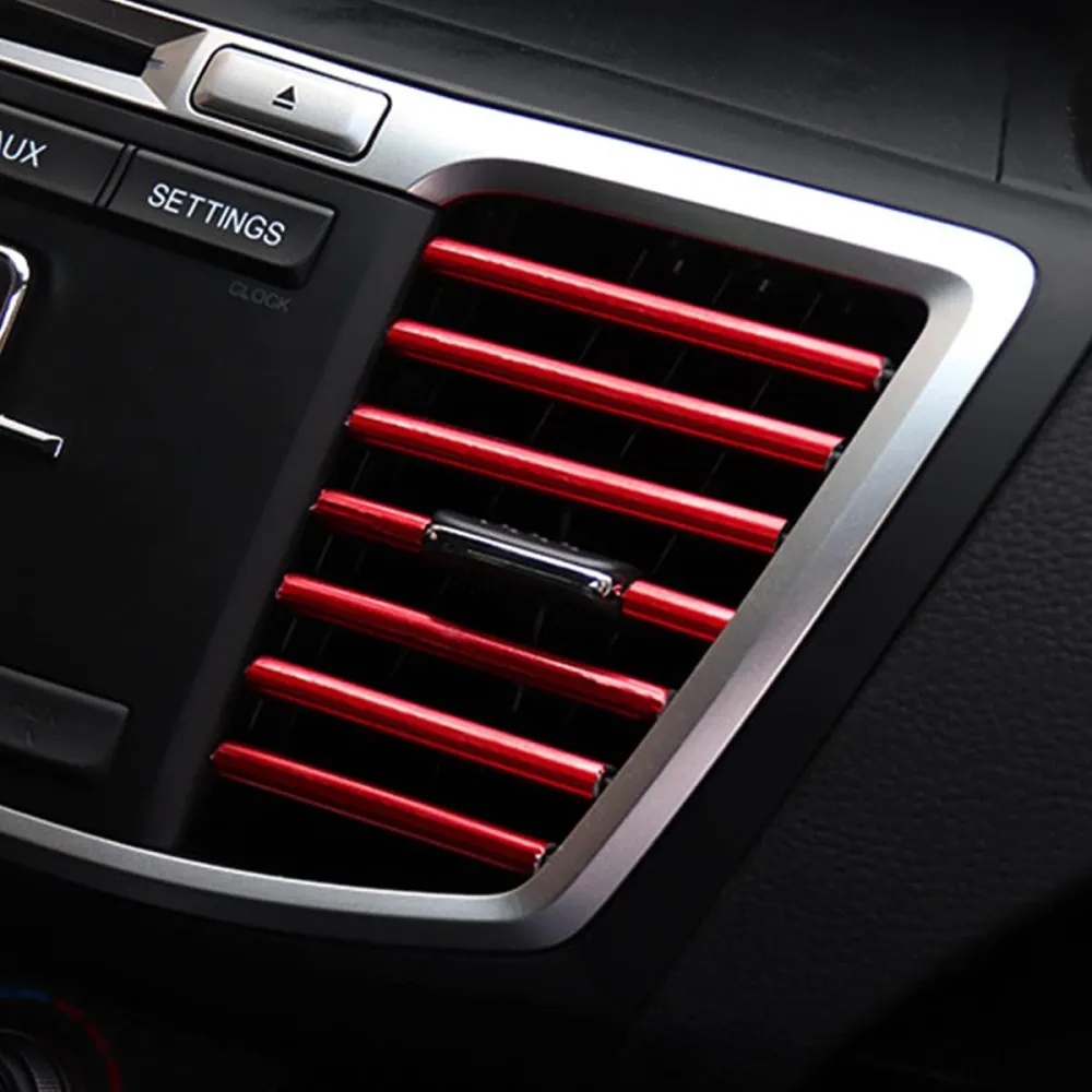 Car Air Vent Trim Strip Set