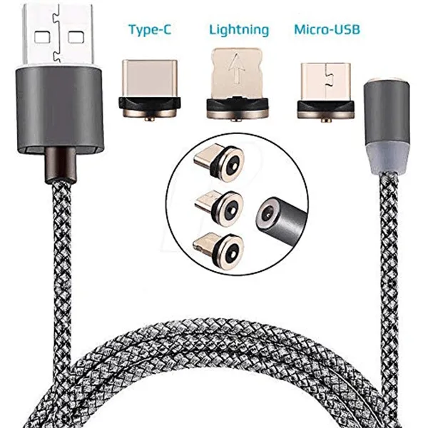 3 in 1 Magnetic USB Charging Cable