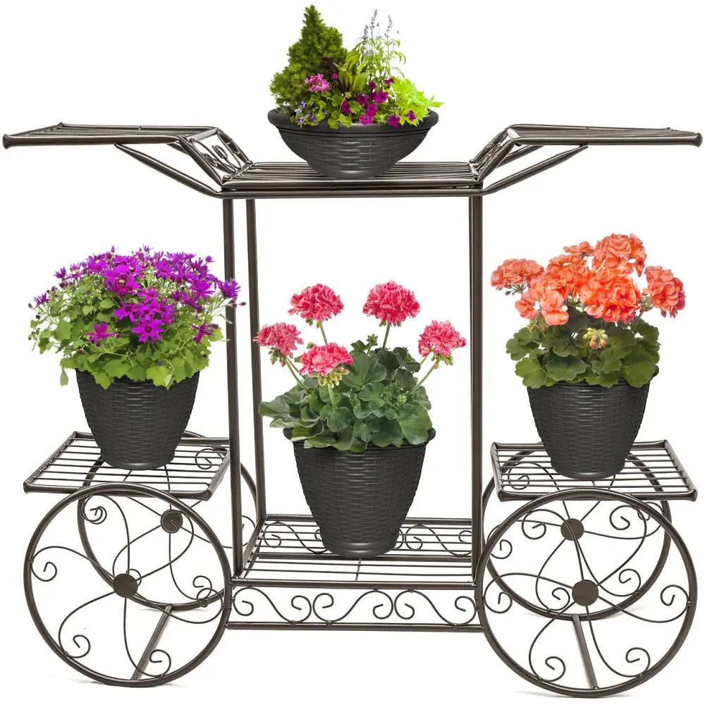 6 Tier Flower Cart Plant Stand