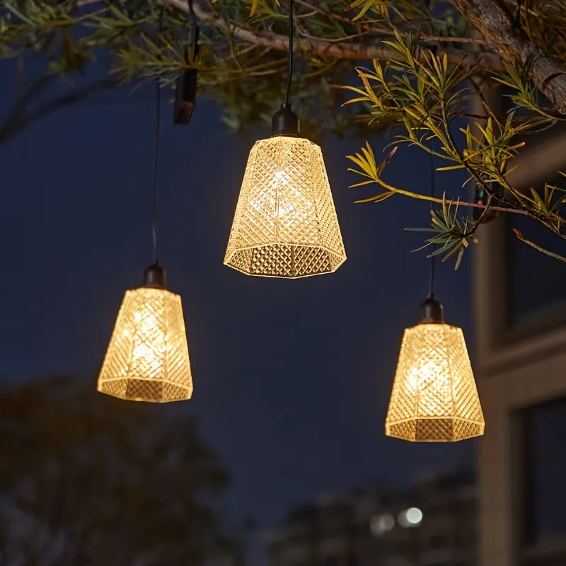 Textured Glass Pendant Light