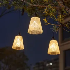 Textured Glass Pendant Light