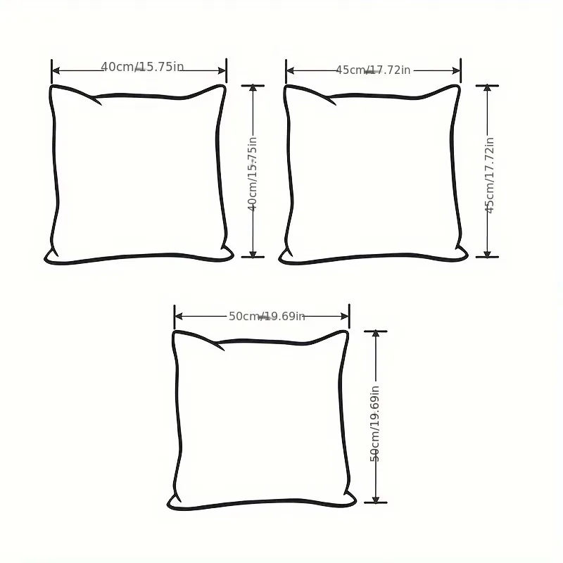 2 Pcs Diamond Pattern Plush Cushion