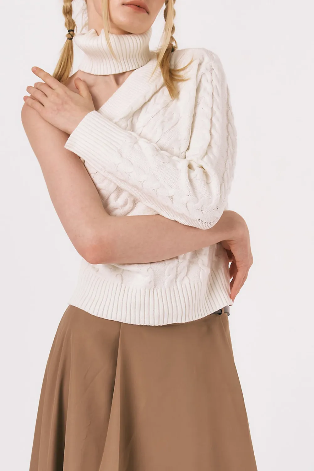 Oneshoulder Sweater Top