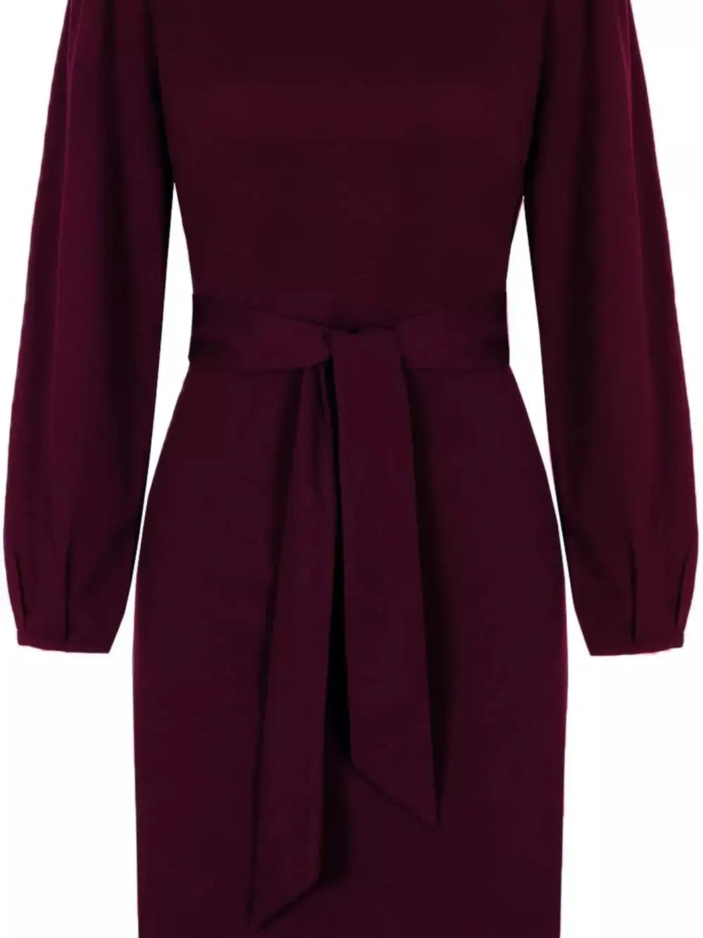 Wearable Cut Tie Waist Mini Dress