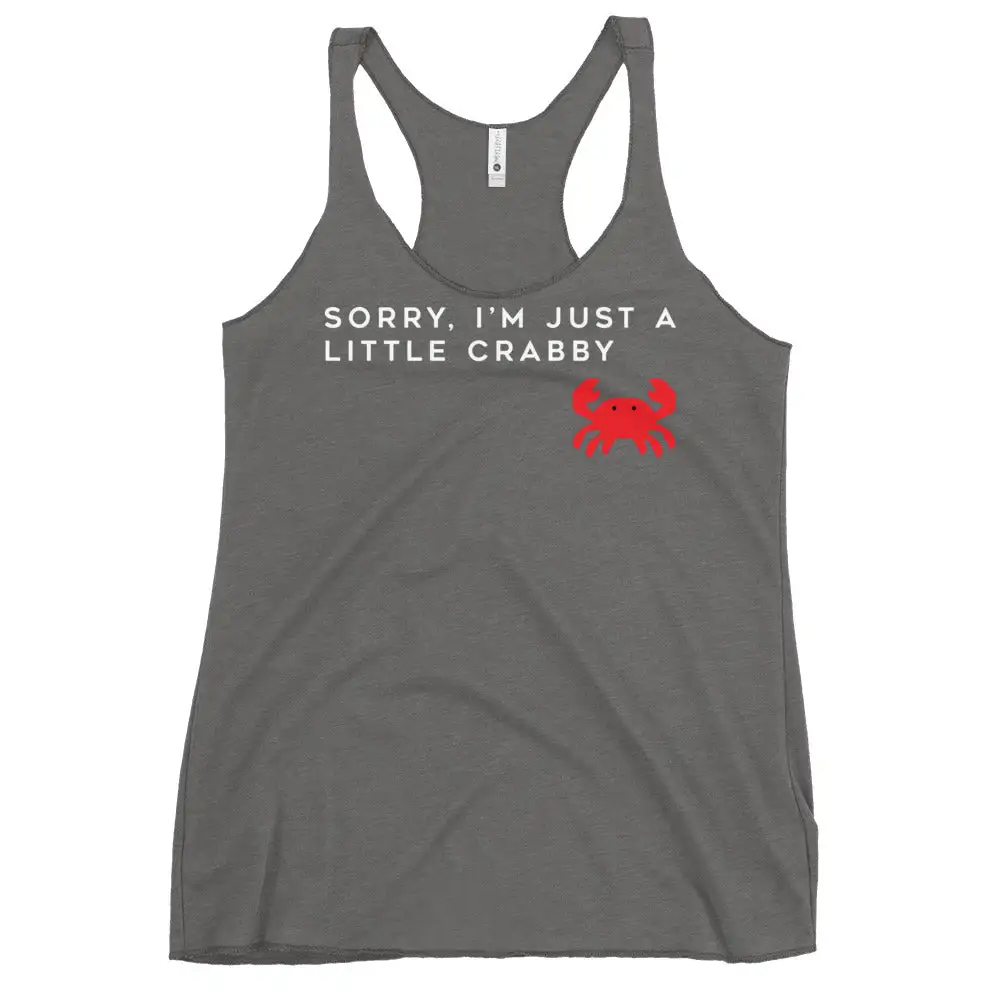 Crabby Print Racerback Tank