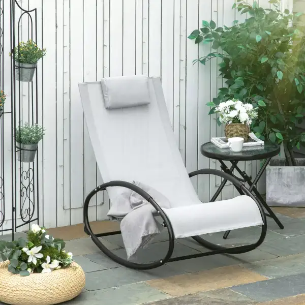 Rocking Weather Ready Outdoor Garden Chair