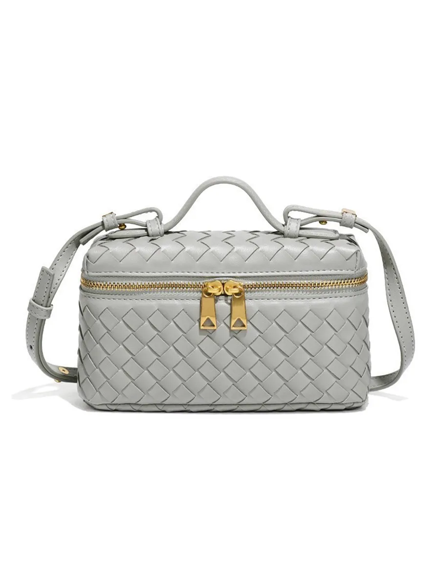 Cecelia Hand-Woven Box Bag