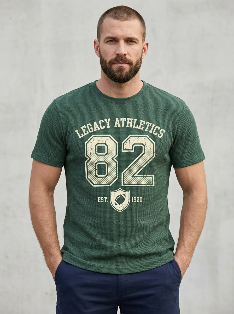 Men's Football Legacy 82 Graphic Printed T-shirt