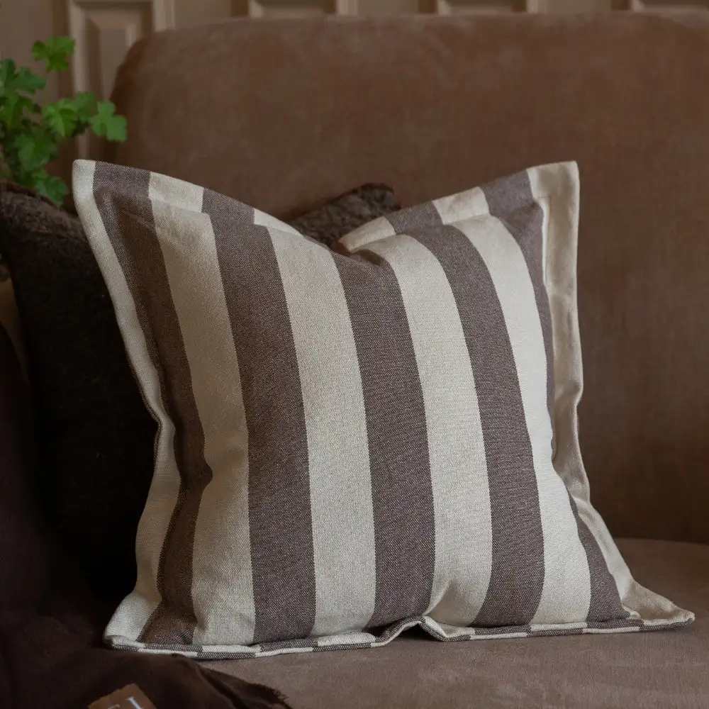 Curated Striped Accent Cushion