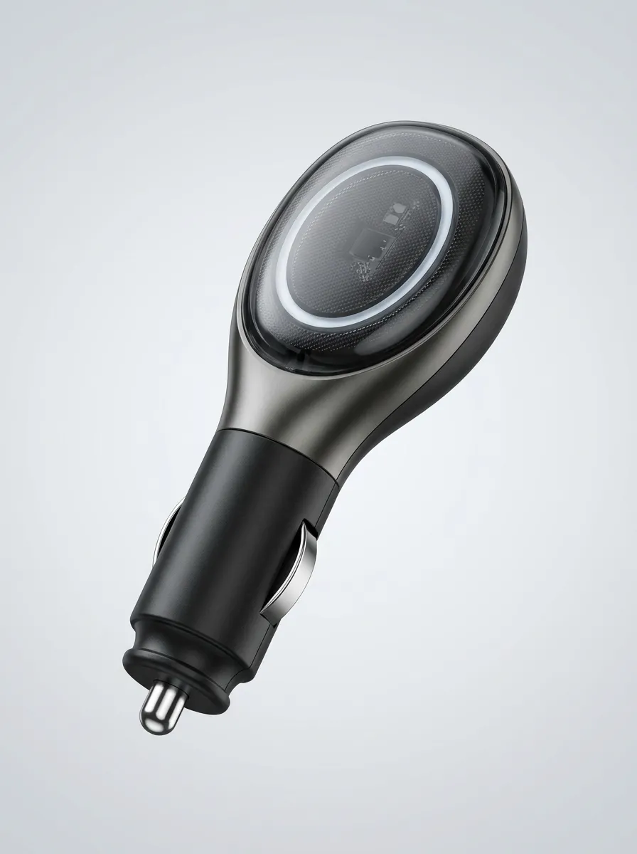 LED Ring Electronic Car Fuel Saver Device