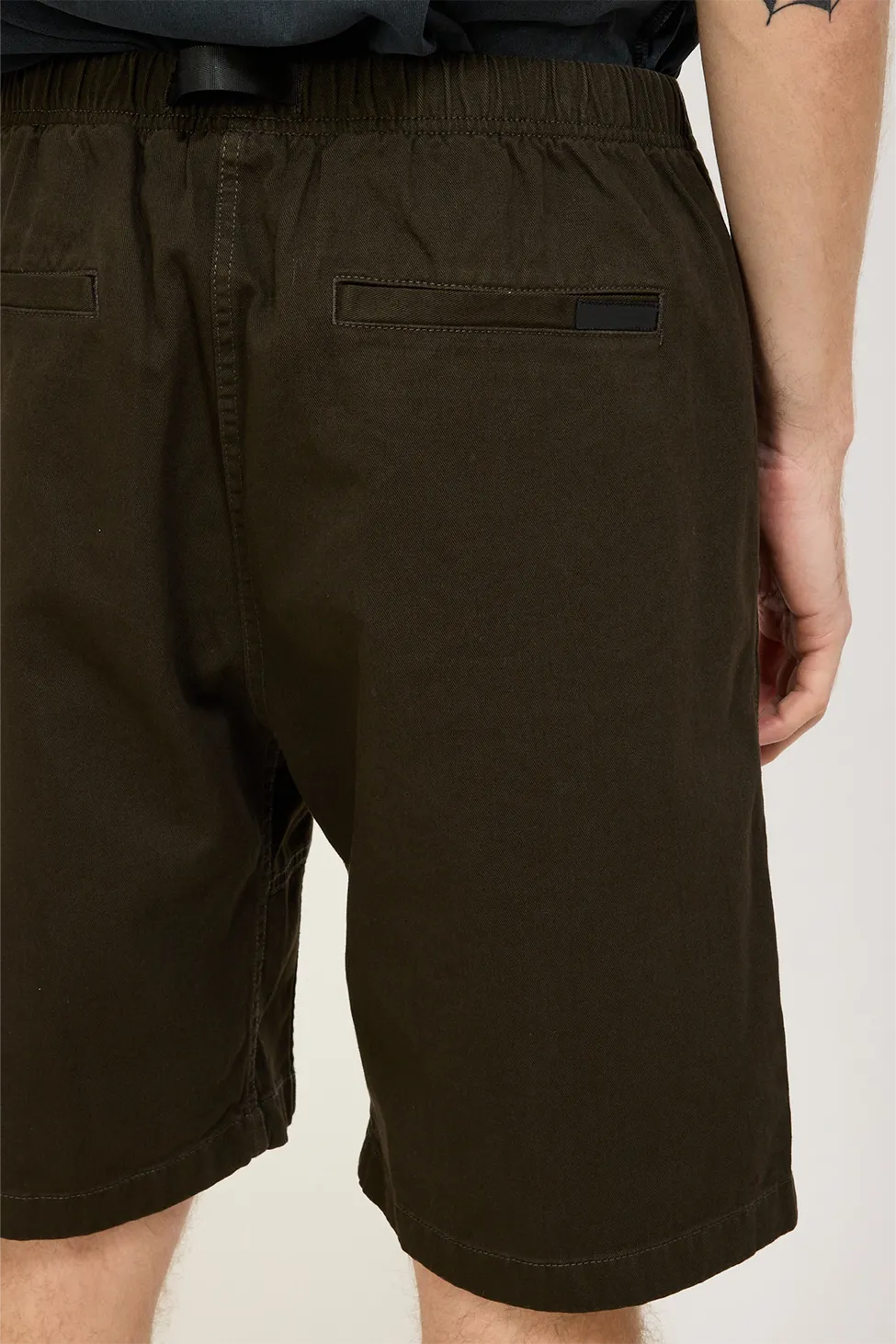 Dark Brown Casual Short Pants