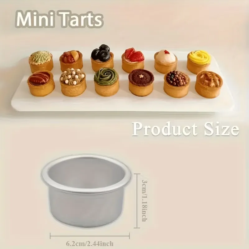 5 Pcs Mini Tart Baking Mold