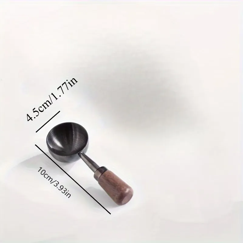 Wooden Handle Coffee Scoop
