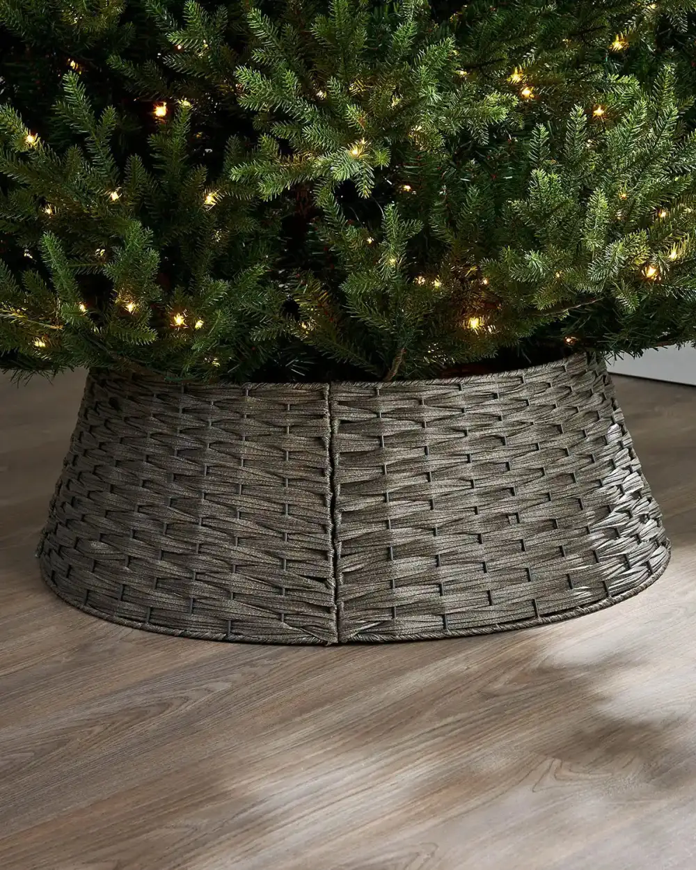 Foldable Rattan Tree Collar