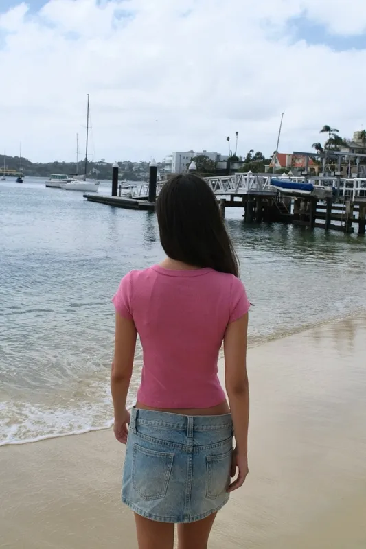 Fuchsia Crew Neck Top