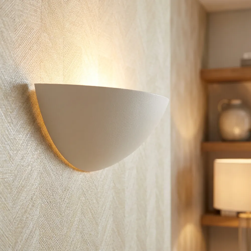 Ceramic Adjustable Uplight Decorative Wall Light