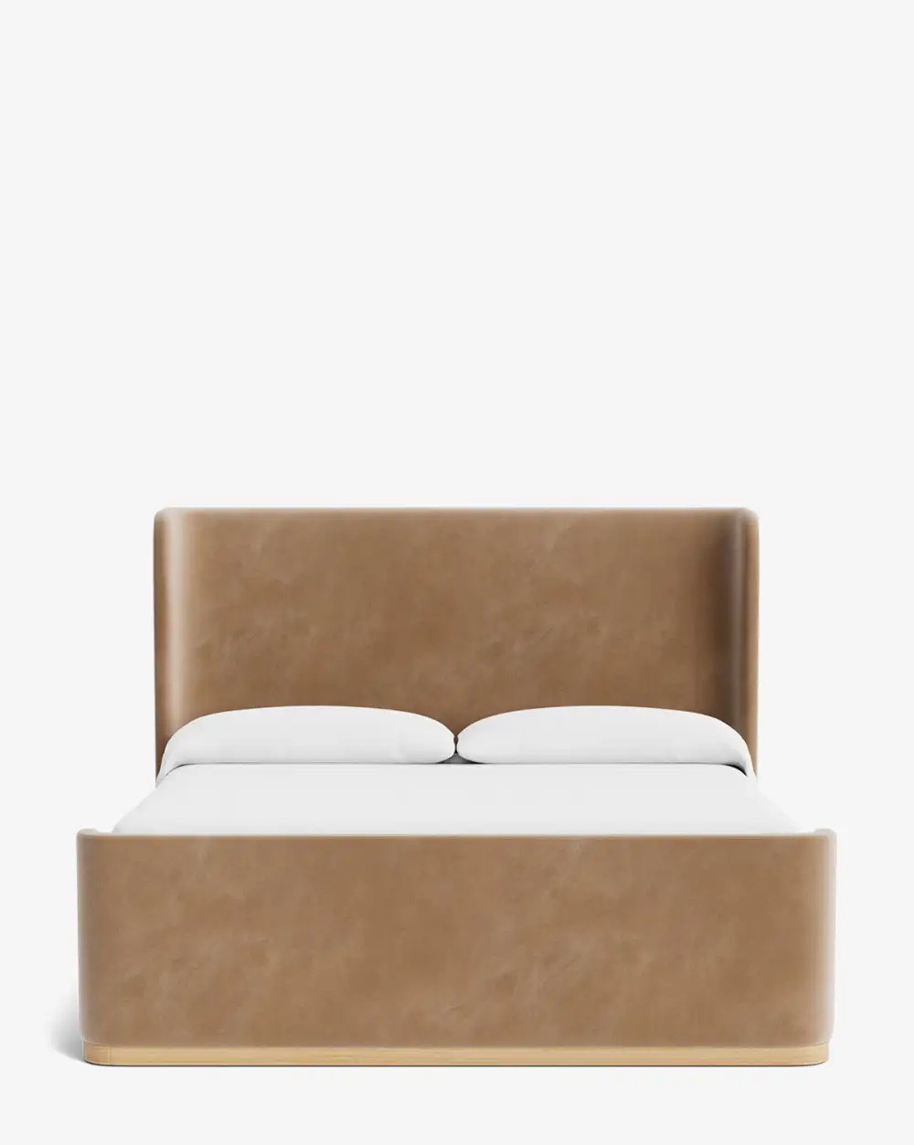 Upholstered Wood Bed