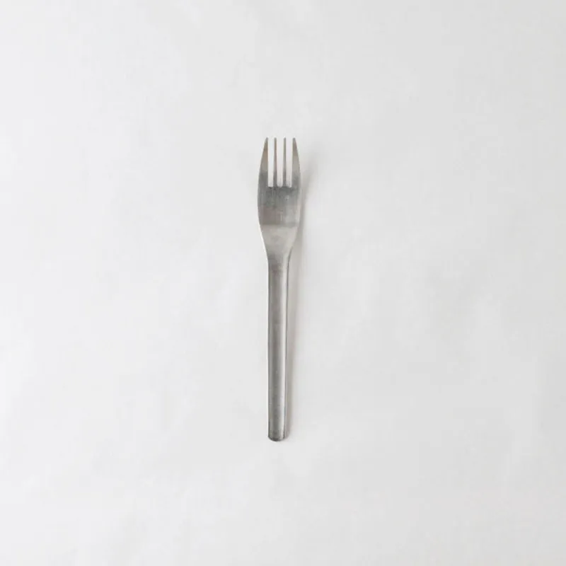 Matte Finish Stainless Dessert Fork