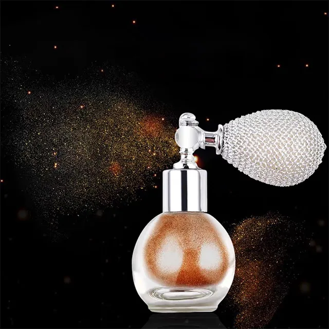 highlighter makeup glitter 3d funny high quality face body vegan highlighter spray