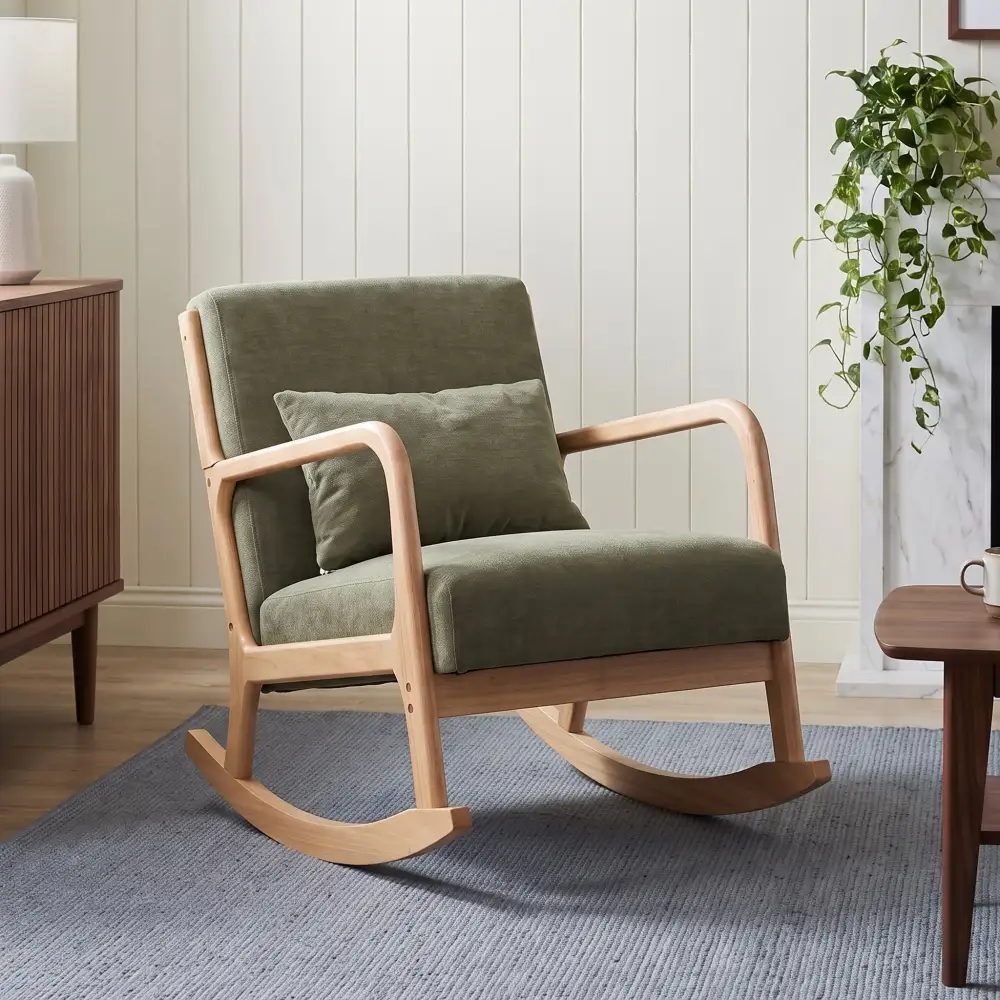 Comfort Lounge Reading Rocking Armchair