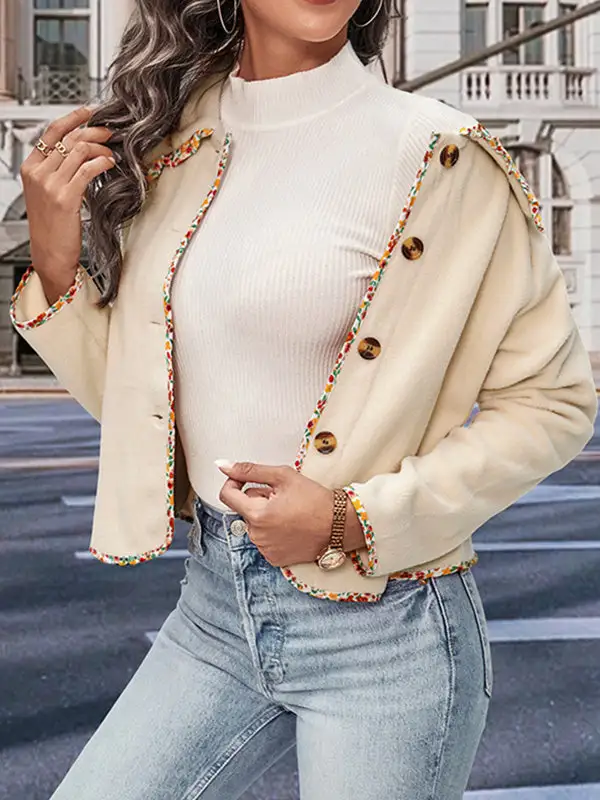 Utility Button Front Jacket
