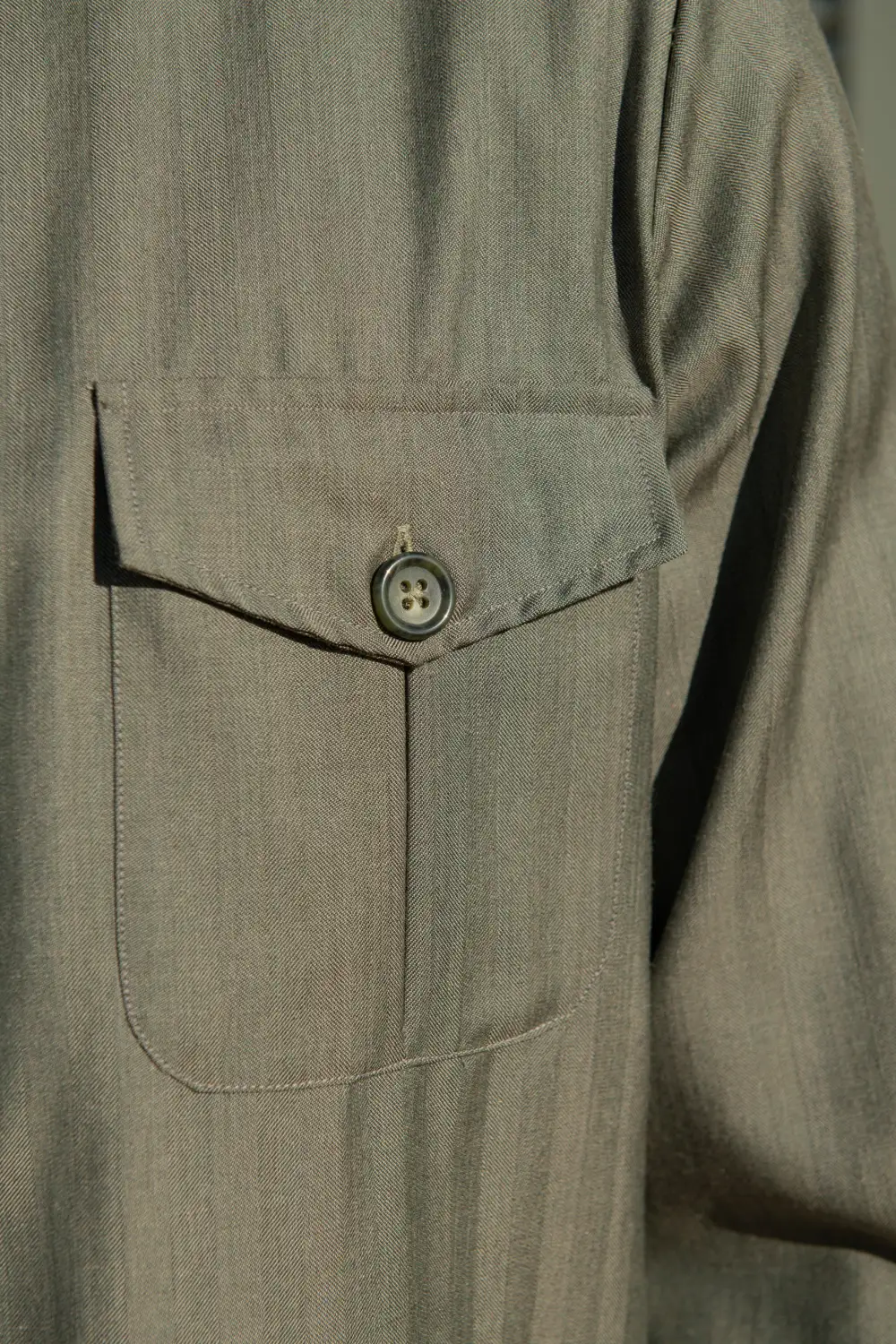 Green Retro Safari Jacket