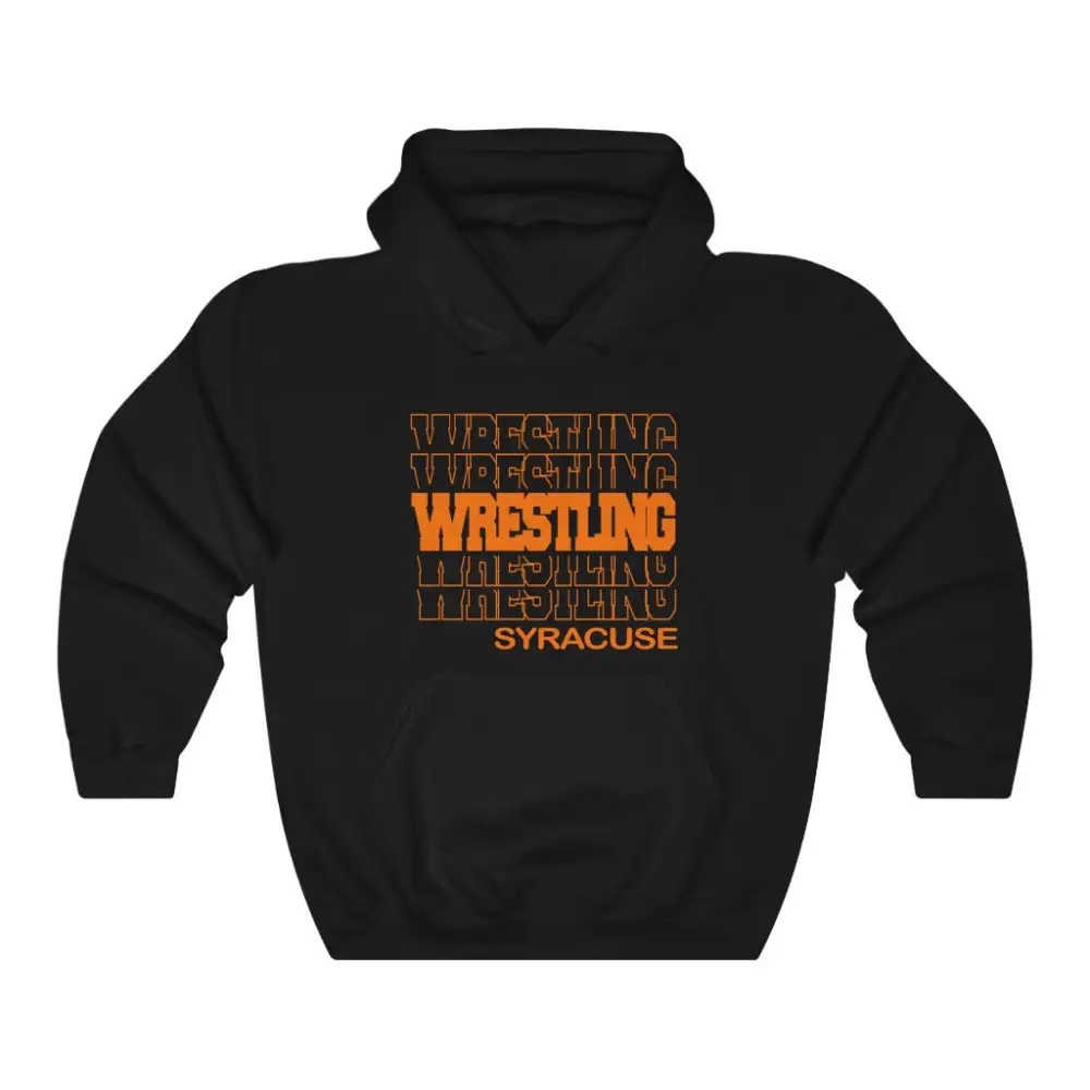 Classic Wrestling Stacked Letter Hoodie