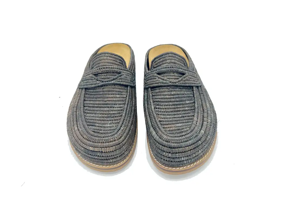 Handwoven Raffia Smart Slippers