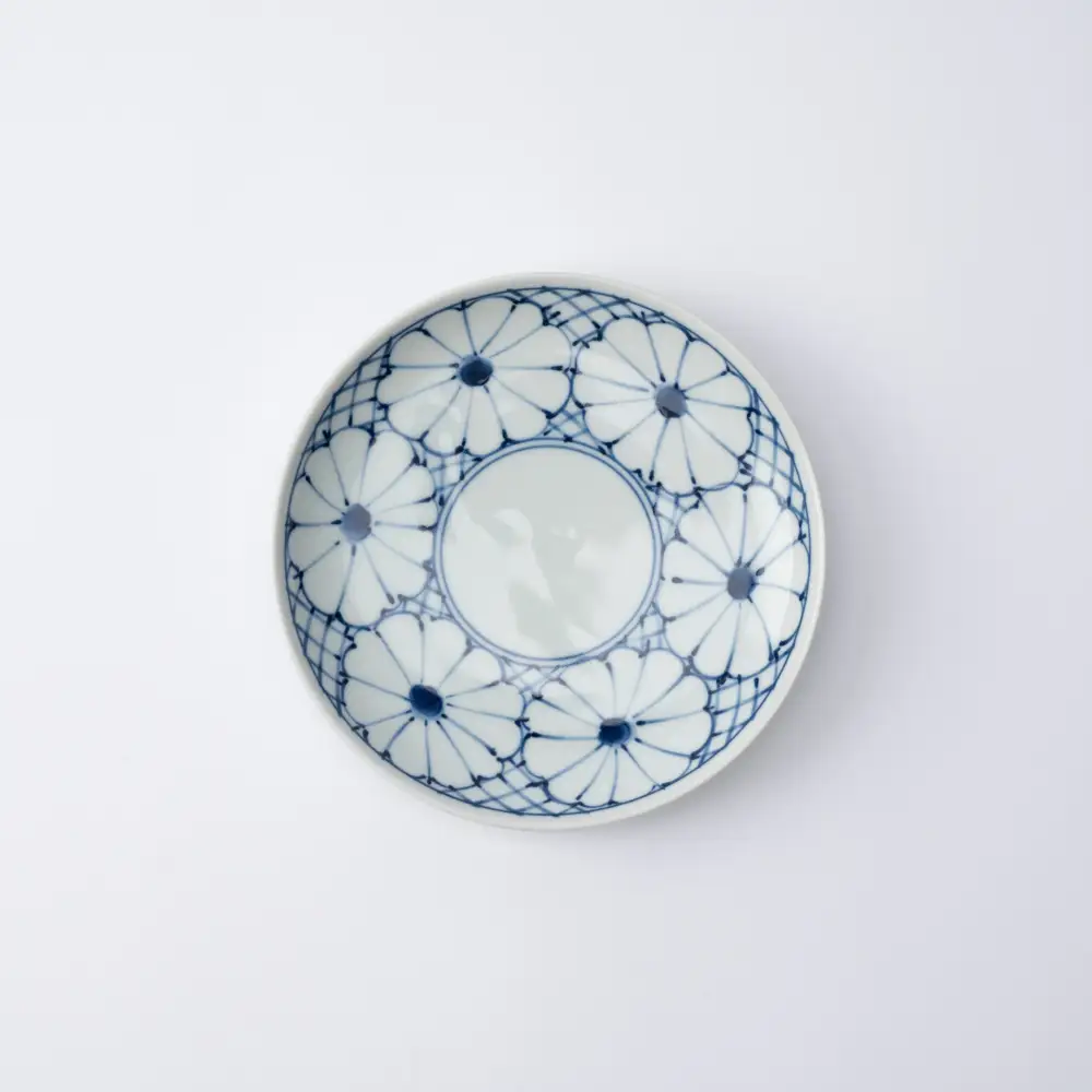 Round Floral Porcelain Side Plate