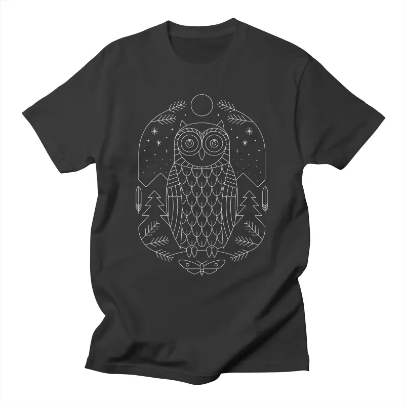 Fashion Owl Men's Short Sleeve