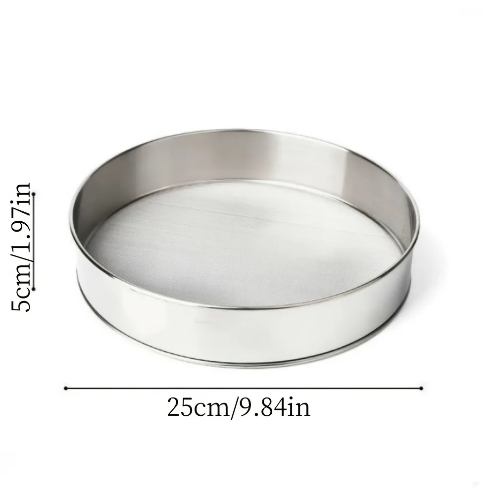 Stainless Steel Round Flour Sifter