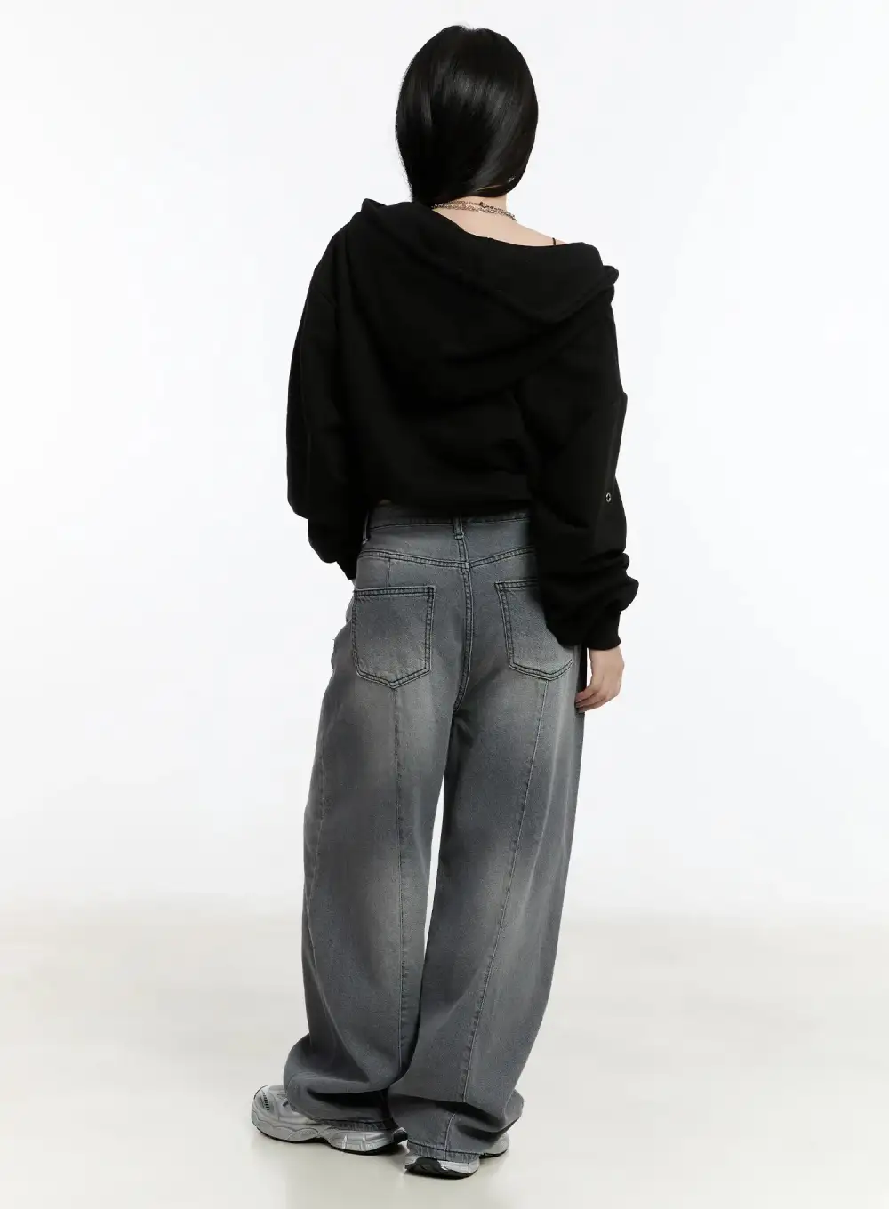 Contemporary Denim Wide Leg Jeans
