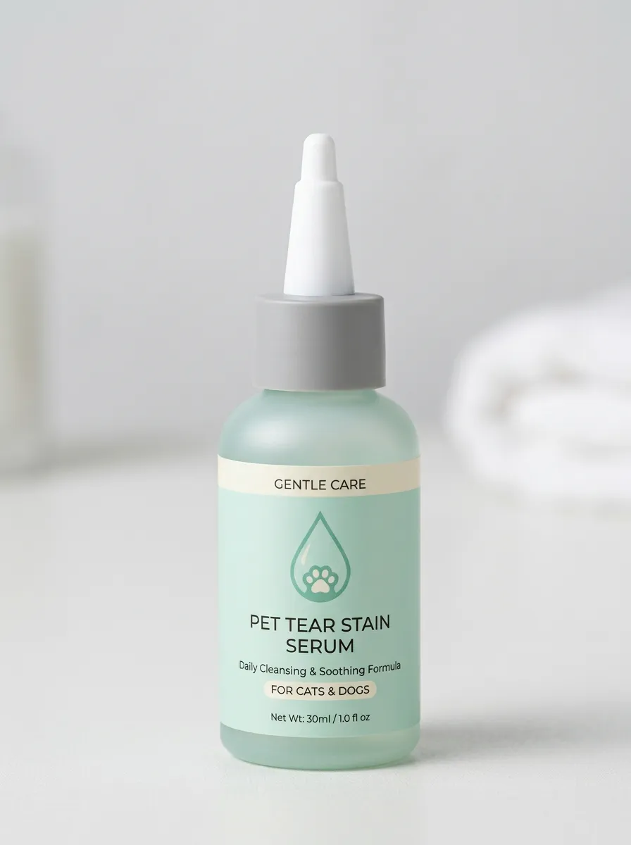 Pet Grooming Paw Print Pet Tear Stain Care Essence