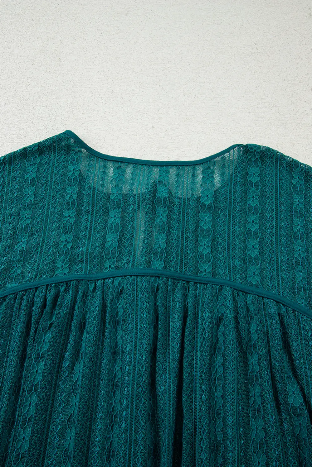 Lace Trim Blouse