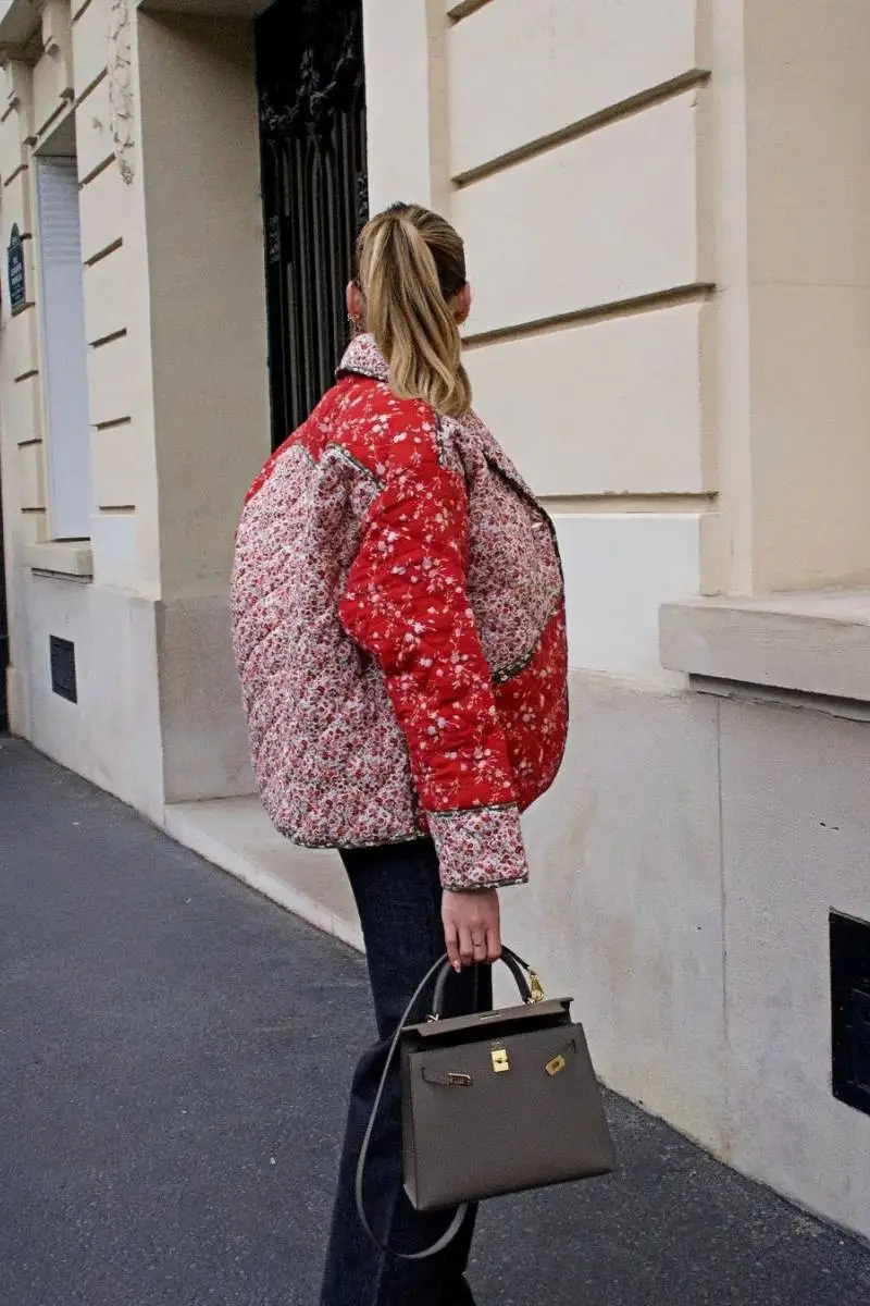 Printed Relaxed Chic Jacket