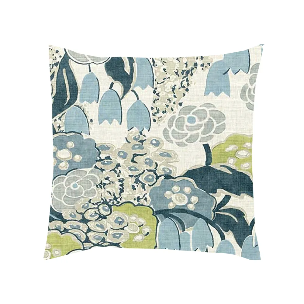 Floral Knife-Edge Euro Pillow