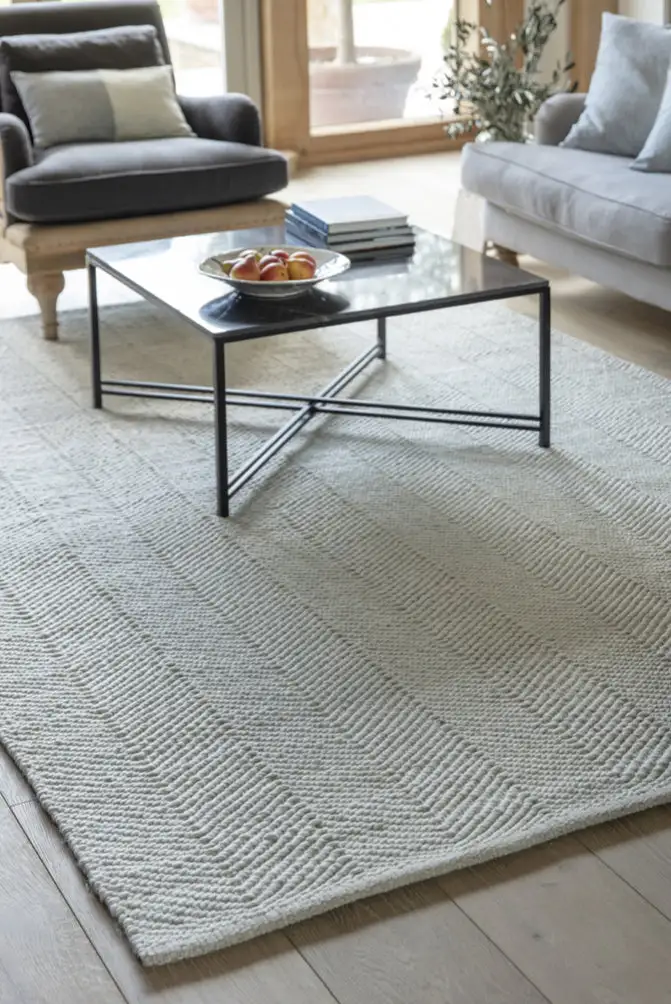 Wool Viscose Area Rug