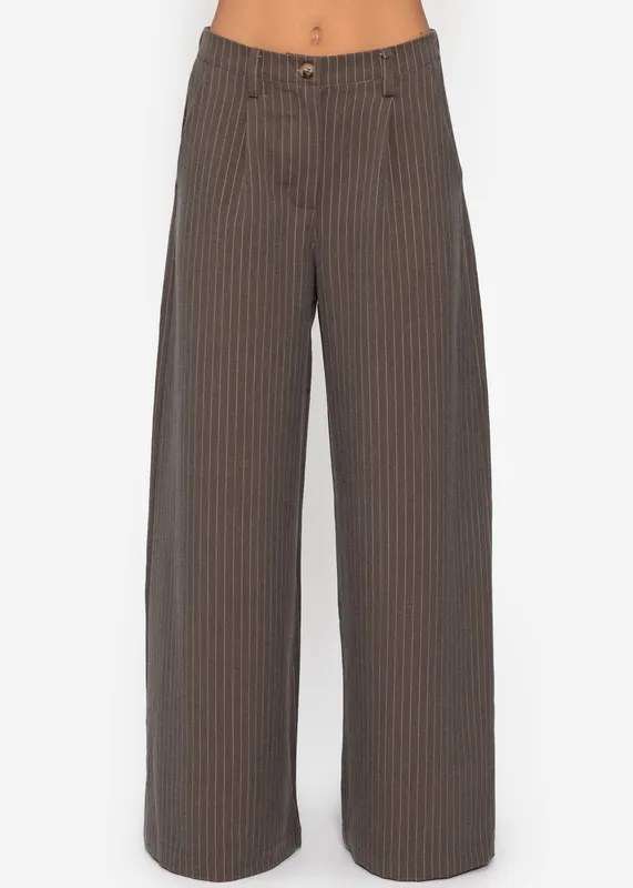 Brown Everyday Easy Clean Pants