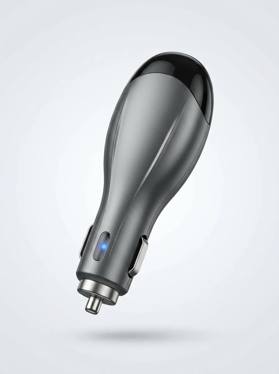LED Metallic Plug-In Car Fuel Saver