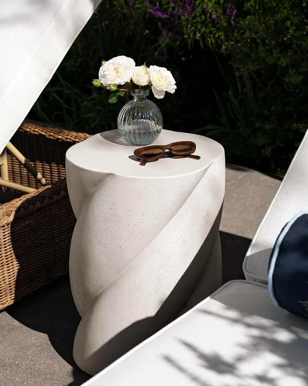 Sculptural Side Table