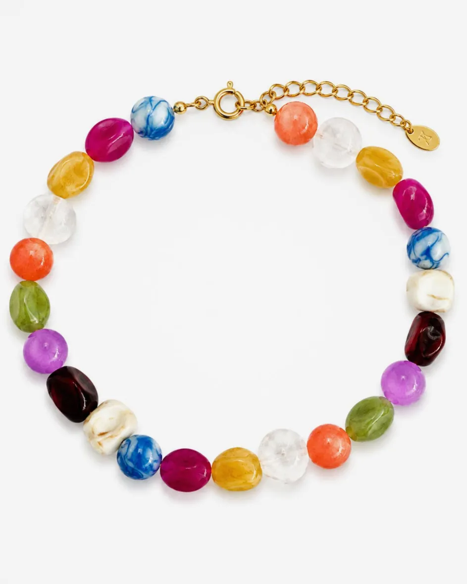 Ornate Gem Accent Necklace