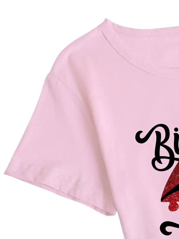 Polished Round-Neck Collared Short-Sleeve Knit T-Shirt