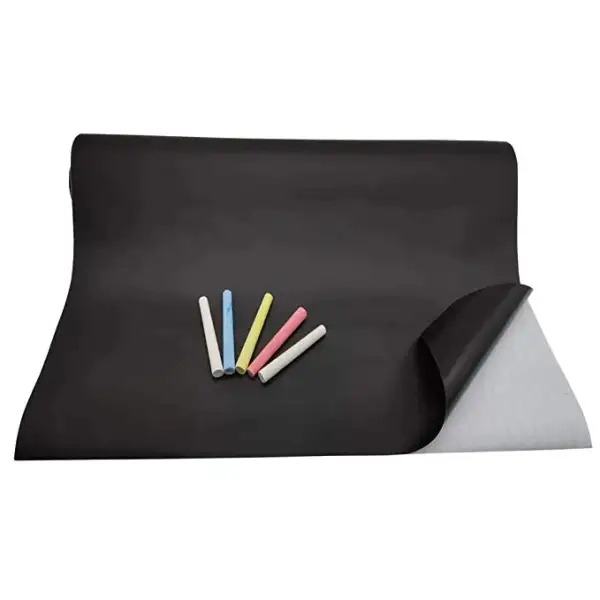 Blackboard Wallpaper Self-Adhesive Removable Chalkboard Wall Sticker Erasable Graffiti Decorative Wallboard